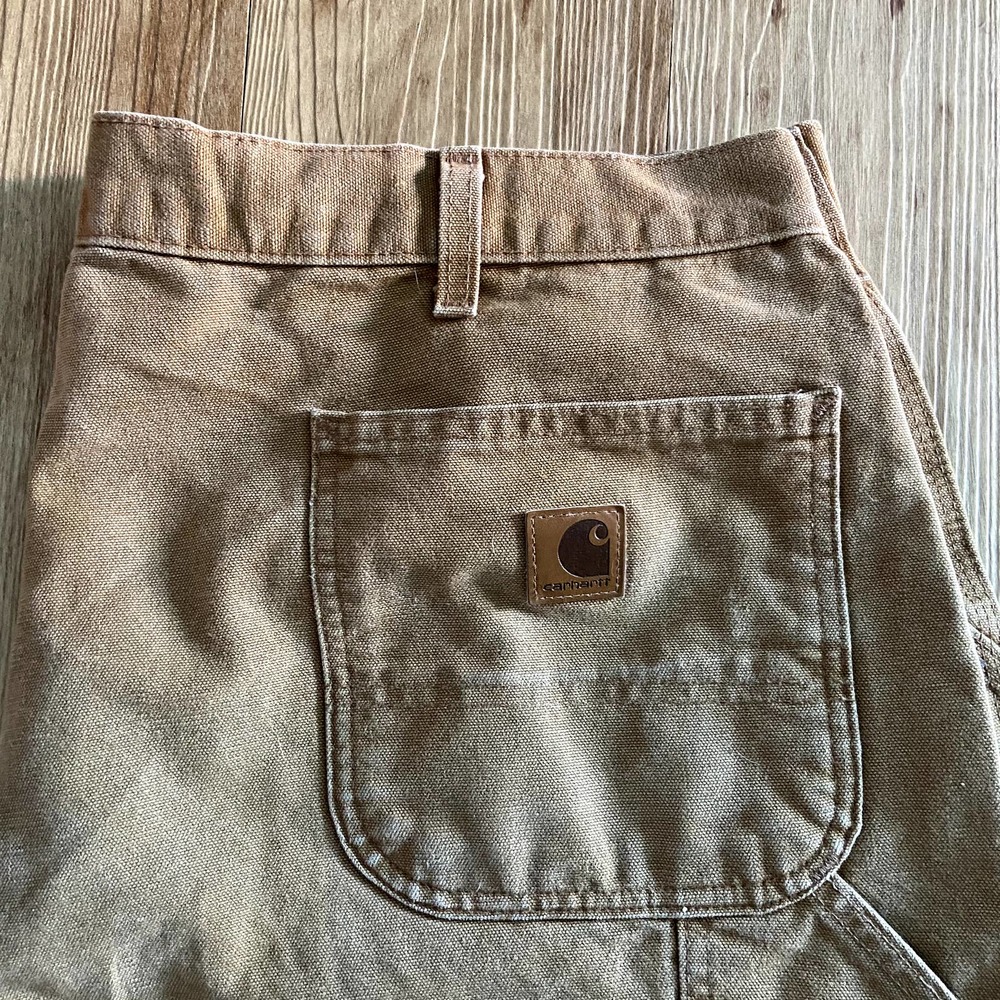Carhartt Carpenters Work Pants Brown Size 42x30